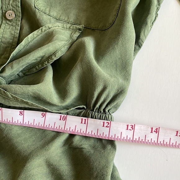 - Sanctuary Military Style Open
Abdomen Shirt Dress Size:XS - Picture 14 of 17